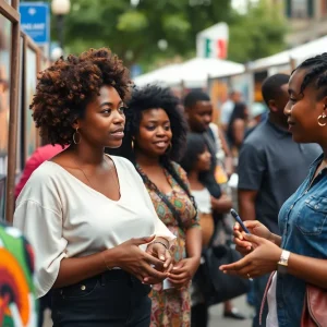 Artists & Afros event highlighting Black creatives in Louisville