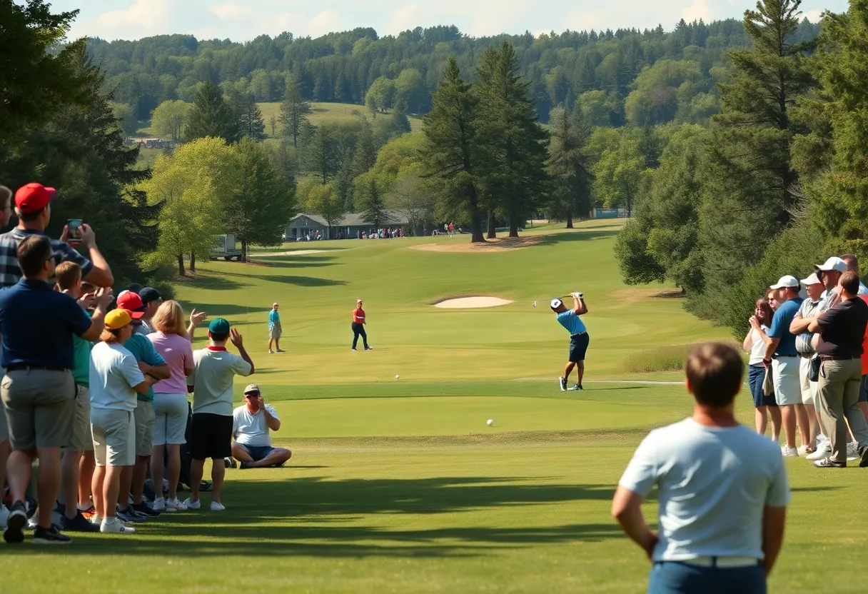 Bellarmine women's golf team competing in the PGA Works Collegiate Invitational
