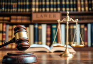 Justice symbol representing court ruling in Kentucky