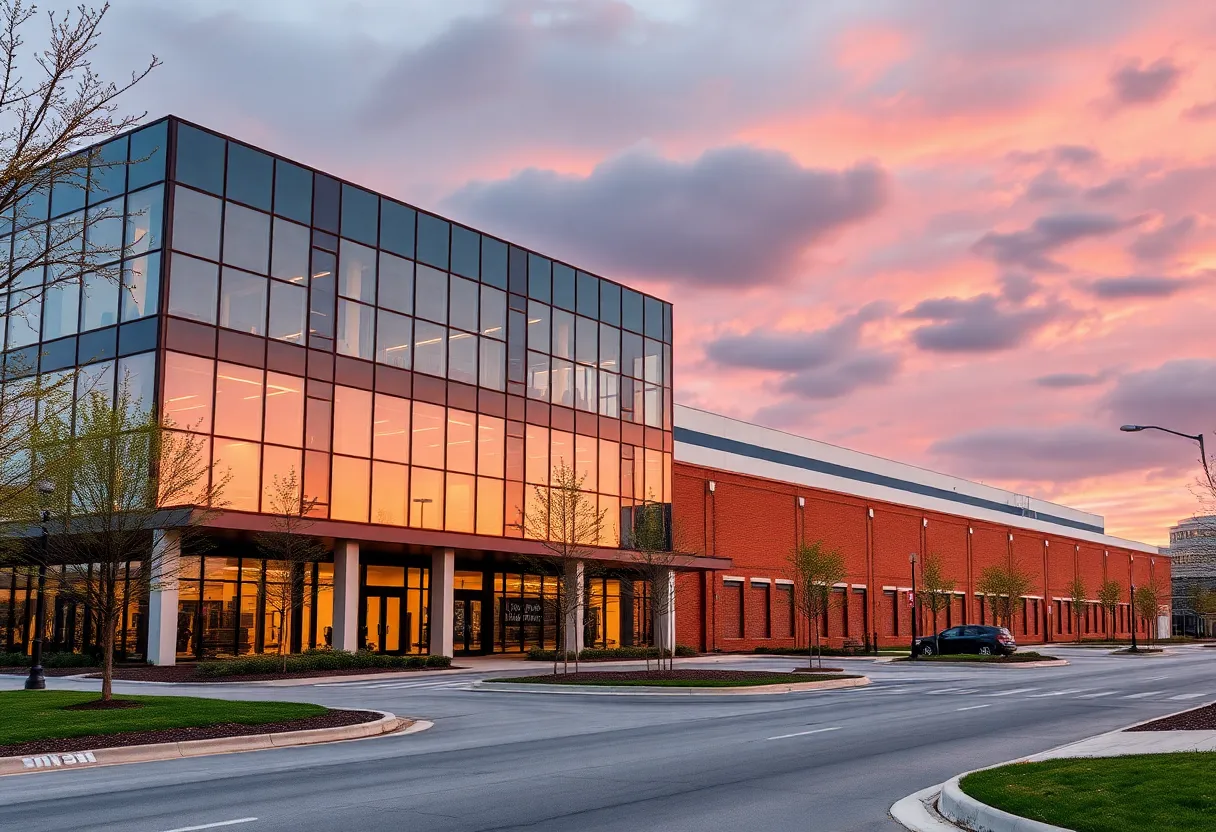 Office and warehouse buildings in Louisville managed by FJR Commercial Real Estate