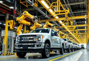 Ford Louisville Truck Plant with advanced robotics