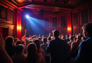 Audience enjoying Jon McLaughlin's acoustic performance at Headliners Music Hall