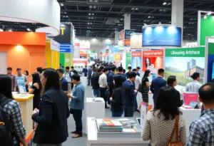 Professionals networking at Kentucky Business Expo
