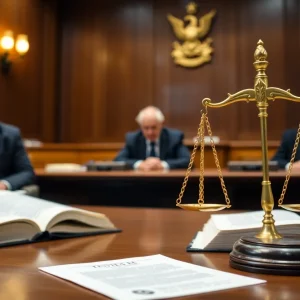 Courtroom focused on gun ownership legal discussions