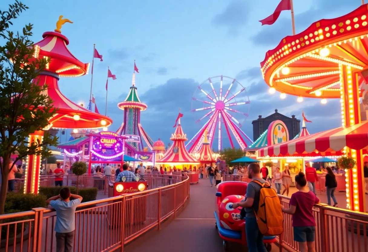 New attractions at Kentucky Kingdom amusement park