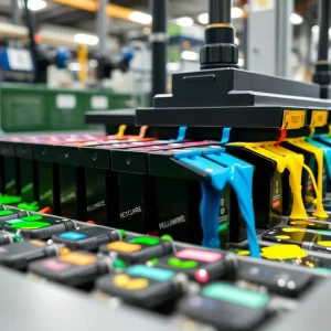 Sustainable ink recycling process at Lexmark