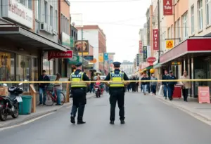 Police investigating a shooting incident at a Louisville business