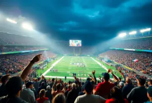 Louisville Cardinals players celebrating during the game.