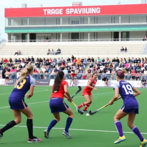 Louisville Cardinals field hockey game
