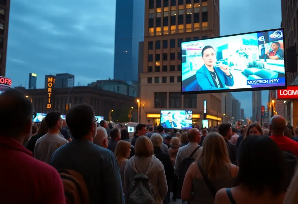 Viewers engaged with Louisville news broadcast