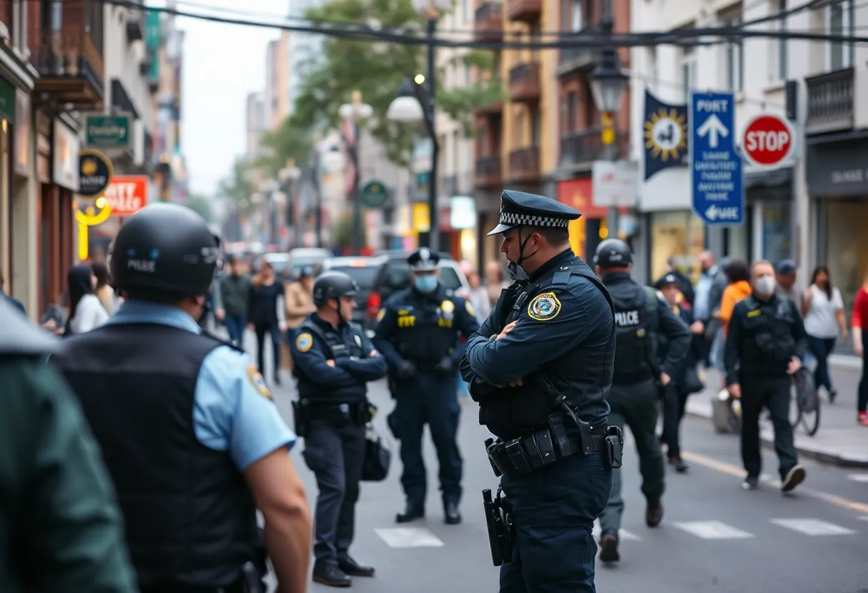 Scene of a hit-and-run investigation in Louisville
