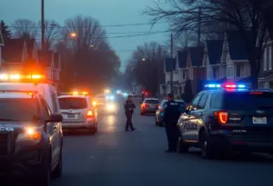 Police investigating shooting scene in Jacobs neighborhood, Louisville