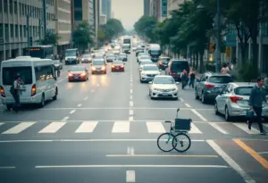 Road safety awareness in Louisville with accessibility features