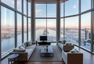 Luxury penthouse in Louisville with river views