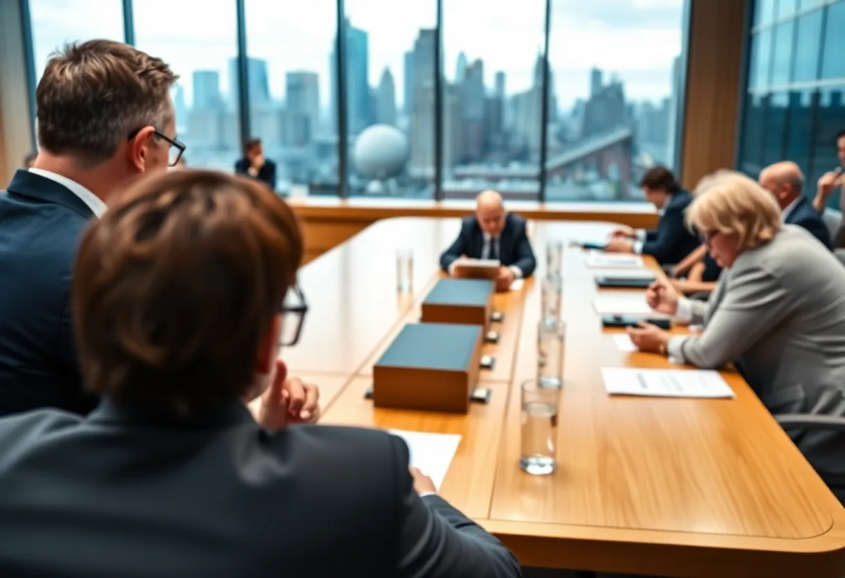 Louisville city council meeting discussing oversight and governance