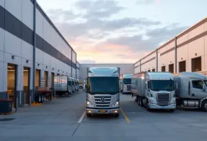 Logistics facility of McRae Enterprises in New Albany