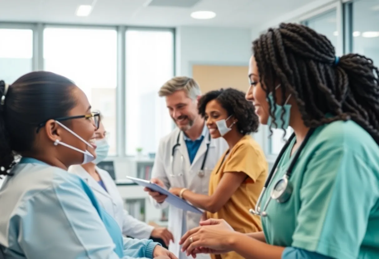 Patients at Norton Healthcare facilities receiving care