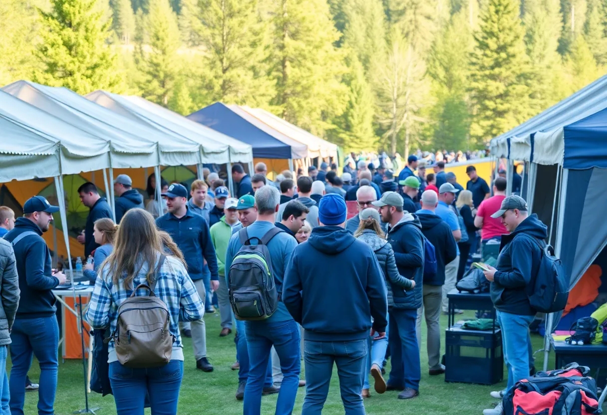 Networking at the OHI Outdoor Hospitality Conference in Louisville