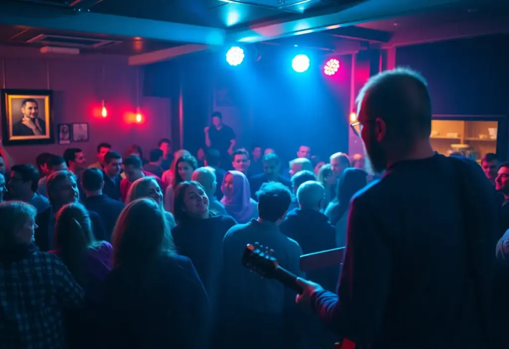 Live concert of Taj Farrant captivating the audience at Headliners Music Hall in Louisville, KY
