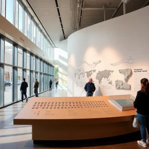 Rendering of The Dot Experience, an accessible museum in Louisville.