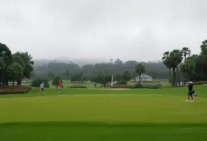 Golf course during Kentucky State Girls' Golf Championship