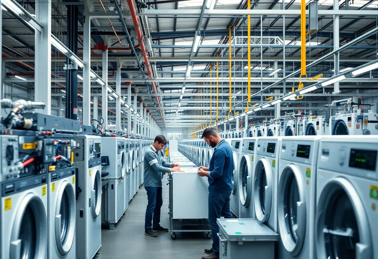 Manufacturing plant of GE Appliances in Kentucky