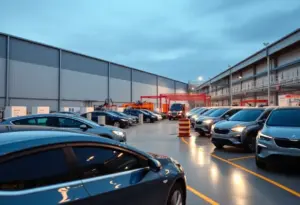 Manufacturing facility in Kentucky focused on electric vehicles and battery production.