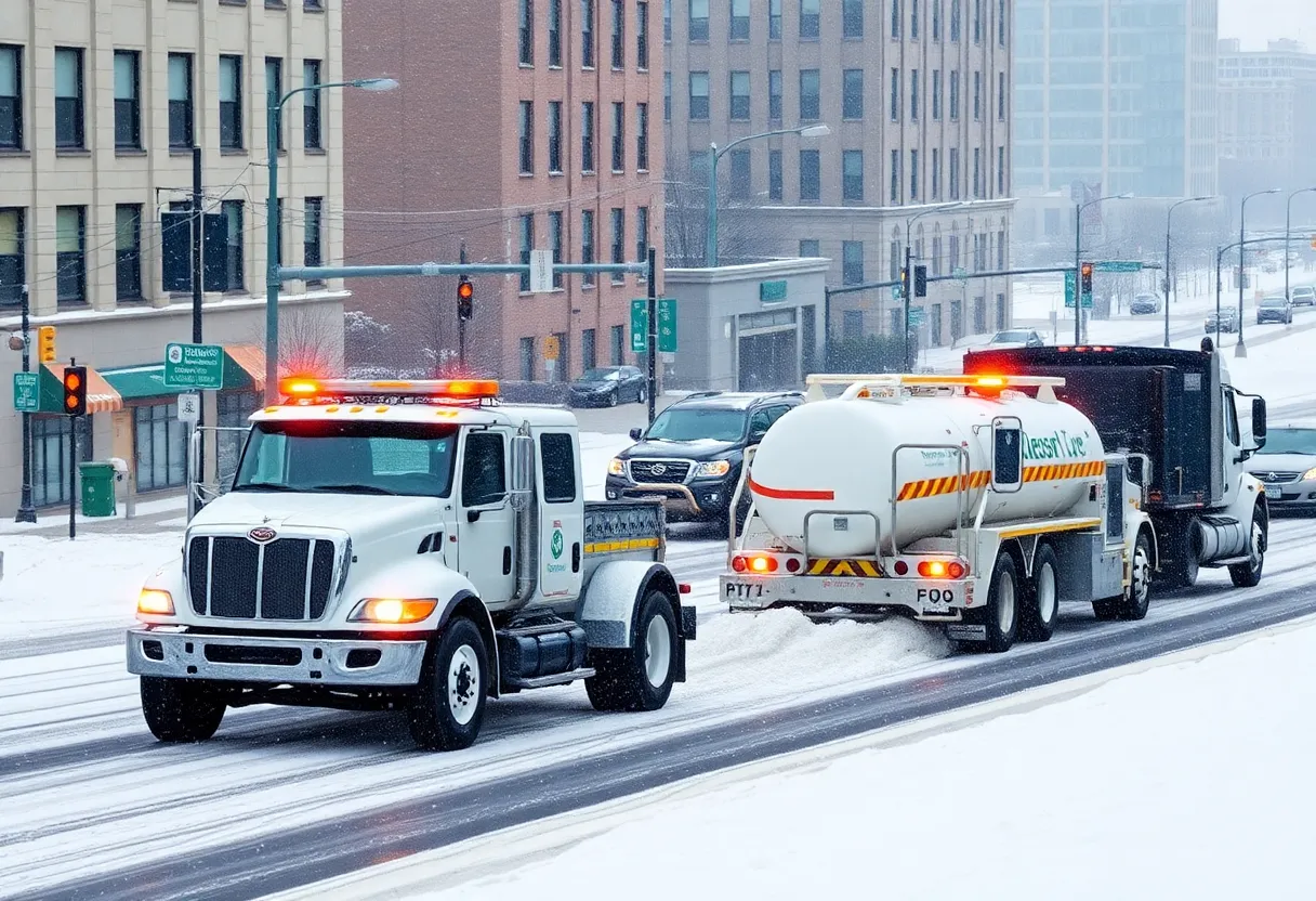 Snow removal equipment in Louisville, Kentucky