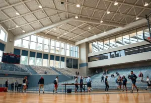 University of Louisville athletes training