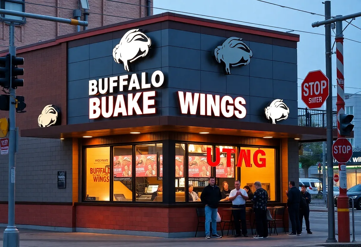 Buffalo Wild Wings restaurant in Louisville's Highlands neighborhood