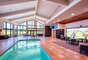 A country club featuring new amenities designed to attract younger members.