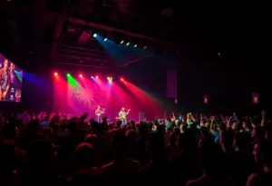 Concert audience enjoying live music at Mercury Ballroom