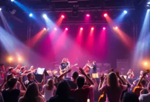 A lively concert featuring Emo Orchestra and The Spill Canvas.