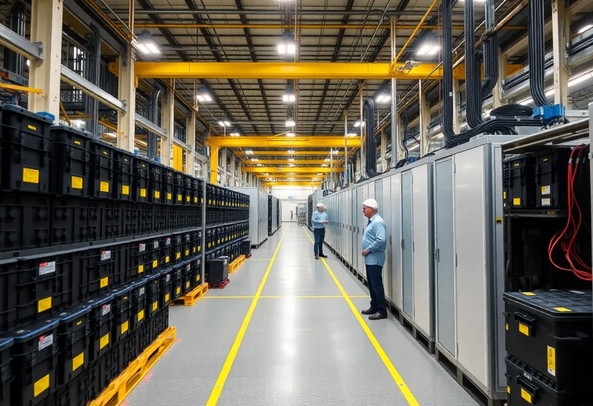 Ford electric vehicle battery plant undergoing transformation