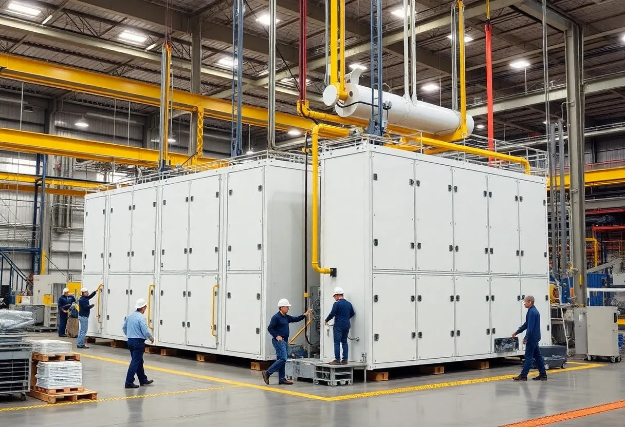 Workforce at Ford's Glendale plant preparing energy storage systems