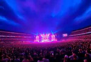 Crowd at Forrest Frank's The Jesus Generation Tour concert