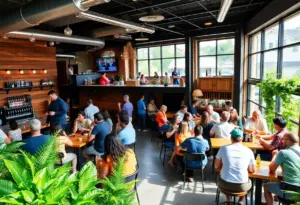 Exterior view of Gravely Brewing Co.'s new taproom in NuLu, Louisville