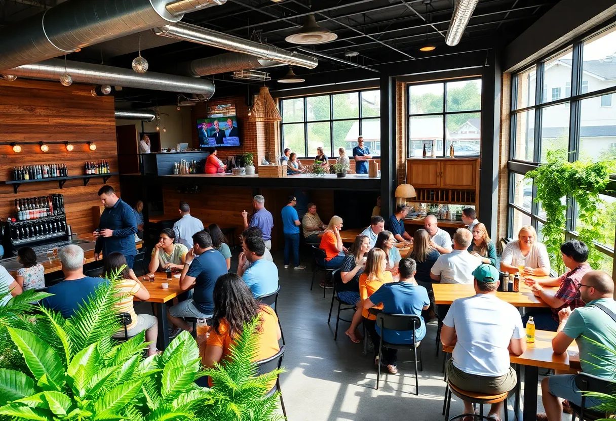 Exterior view of Gravely Brewing Co.'s new taproom in NuLu, Louisville