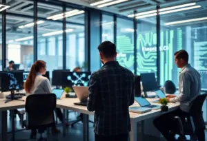 Iguabit Global's office representing financial technology growth