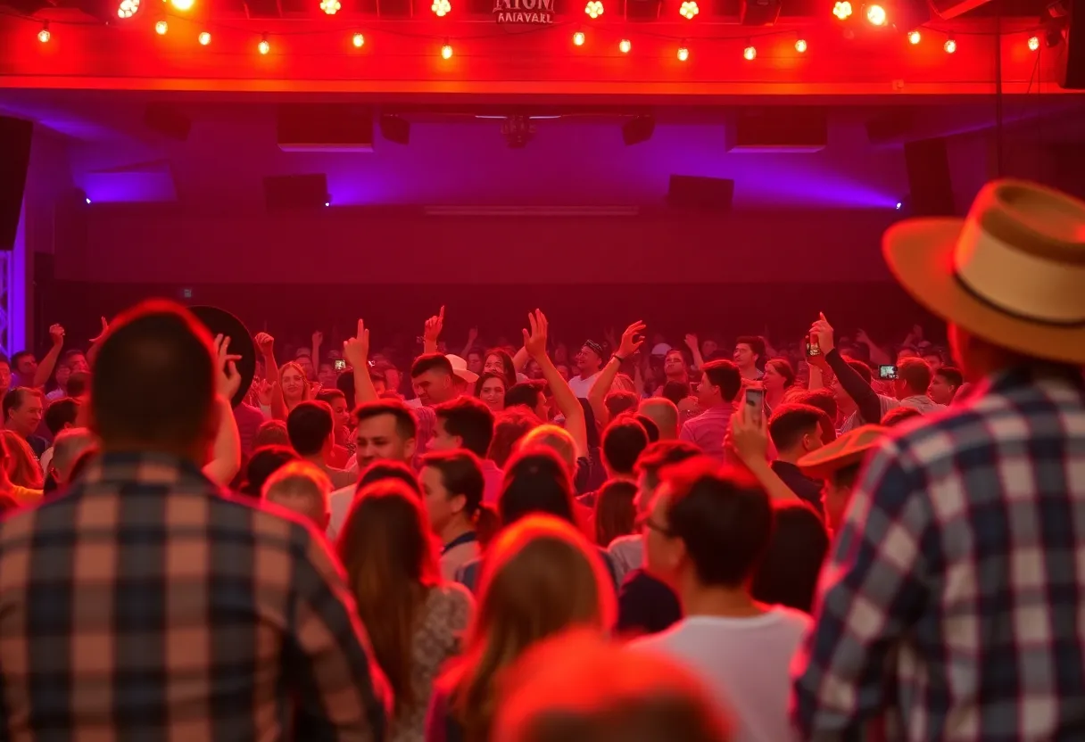 JD Shelburne performing live at Mercury Ballroom