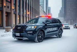 New black patrol vehicle from the Jefferson County Sheriff's Office