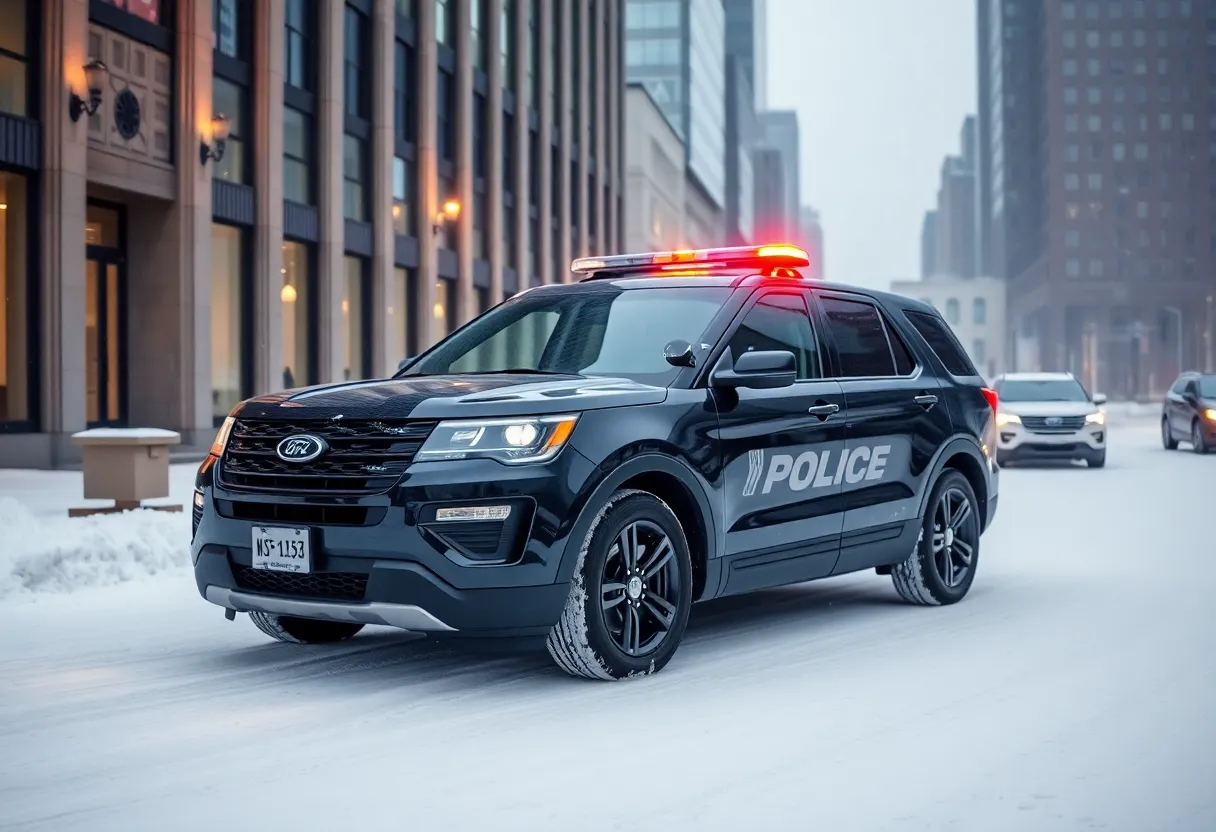 New black patrol vehicle from the Jefferson County Sheriff's Office