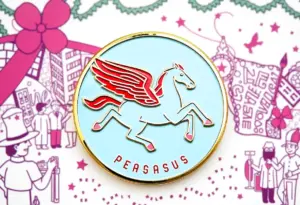 2026 Pegasus Pin design for Kentucky Derby Festival