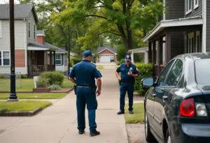 Neighborhood in Louisville reflecting community engagement