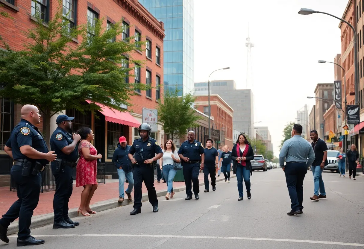 Community engagement in Louisville focusing on safety and crime reduction