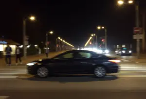 Street in Louisville where a hit-and-run incident occurred