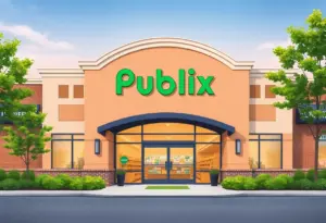 Illustration of Publix Supermarket in Somerset, Kentucky