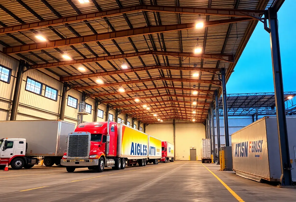 Southeastern Freight Lines renovated facility in Kentucky