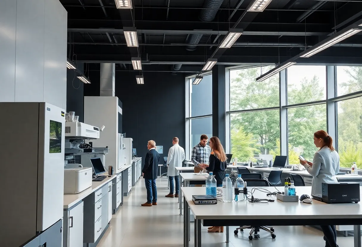 New science labs at Jefferson Community and Technical College
