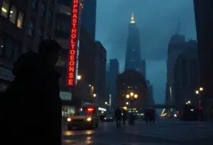 Scene from Dead Man's Wire, a crime thriller film